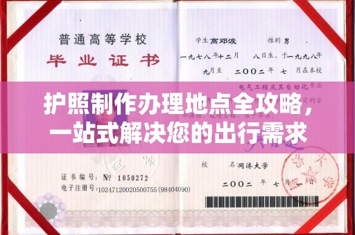 大园护照制作办理地点全攻略，一站式解决您的出行需求