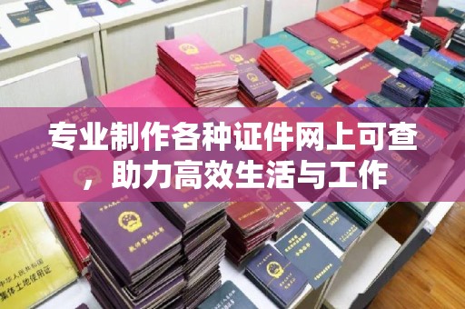 大园专业制作各种证件网上可查，助力高效生活与工作