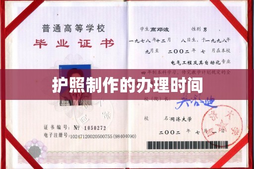 大园护照制作的办理时间