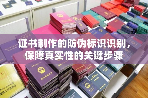 大园证书制作的防伪标识识别，保障真实性的关键步骤