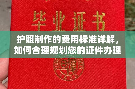 大园护照制作的费用标准详解，如何合理规划您的证件办理预算