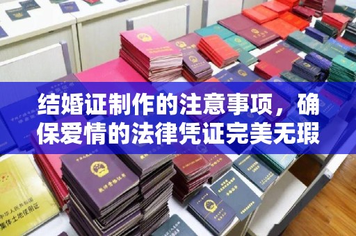 大园结婚证制作的注意事项，确保爱情的法律凭证完美无瑕