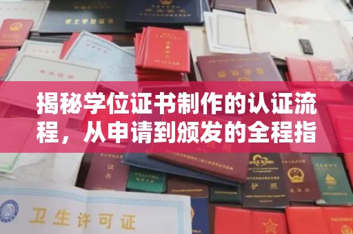 大园揭秘学位证书制作的认证流程，从申请到颁发的全程指南