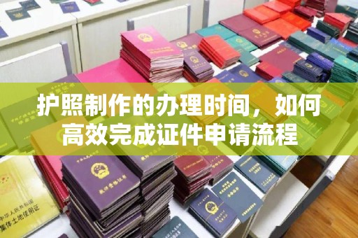大园护照制作的办理时间，如何高效完成证件申请流程