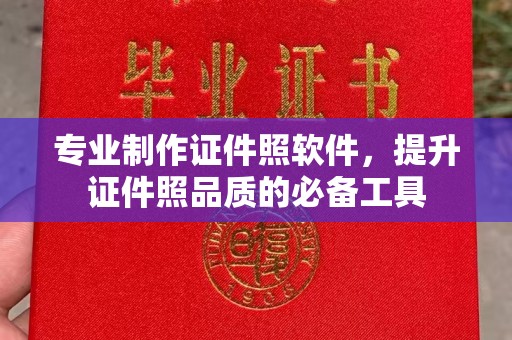 大园专业制作证件照软件，提升证件照品质的必备工具